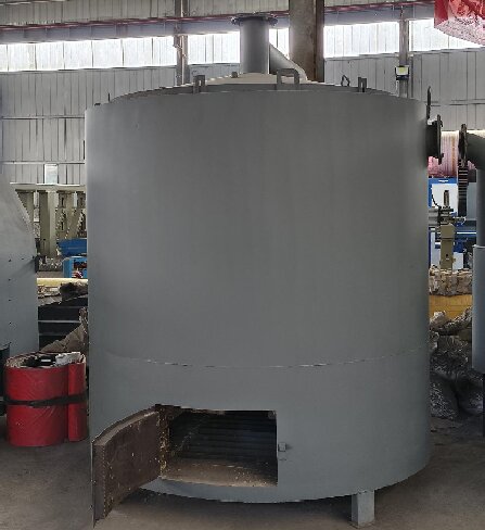 Vertical Carbonization Furnace For Charcoal Production