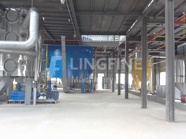 Castor seed oil solvent extraction machine