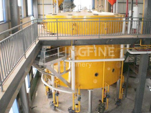 Tea seed oil solvent extraction machine