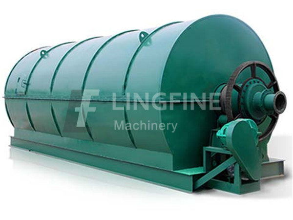 Waste plastic recycling pyrolysis plant project