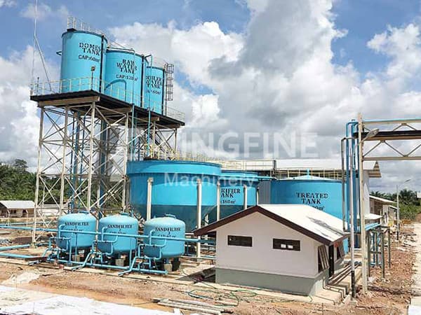Palm oil mill plant