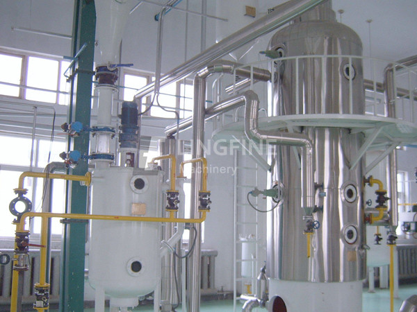 Crude vegetable oil refining machine