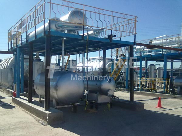 Waste Tire Oil Distillation Plant